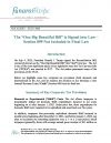 The “One Big Beautiful Bill” is Signed into Law – Section 899 Not Included in Final Law