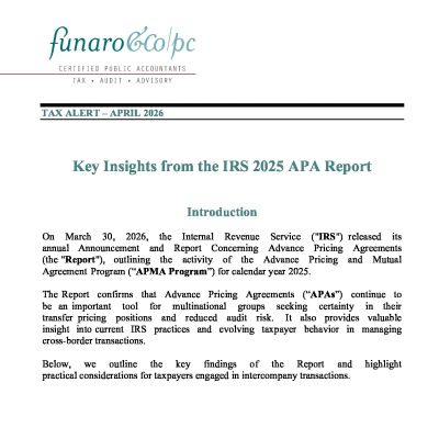Key Insights from the IRS 2025 APA Report