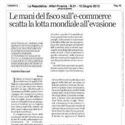 Le mani del fisco sull'e-commerce scatta la lotta mondiale all'evasione - La Repubblica